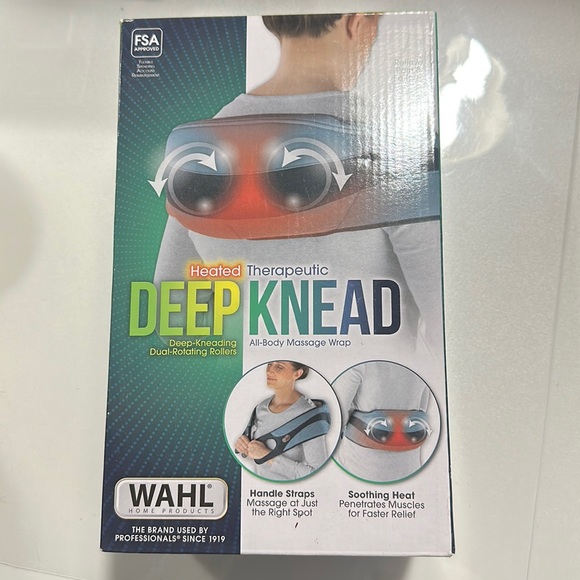 Wahl 4270 Heated Deep-Knead Massage Wrap with Heat Handle Straps/Grips - Picture 1 of 4